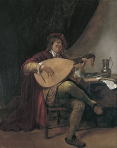 Autoportrait jouant du luth, vers 1665 - Jan Havickszoon Steen