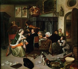 Le ménage dissolu, 1668
