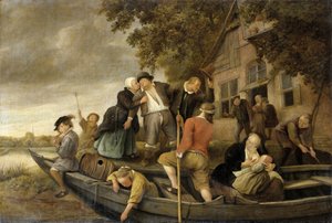 Le Joyeux Retour, 1679 - Jan Havickszoon Steen