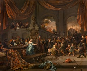 La dérision de Samson, vers 1675 - Jan Havickszoon Steen