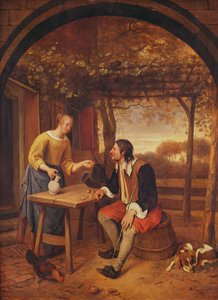 Le repos du voyageur - Jan Havickszoon Steen