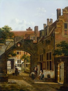 Cour intérieure à Utrecht