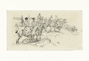 Artillerie sur le terrain - Jan Hoynck van Papendrecht
