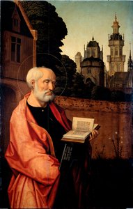 Saint Pierre (détail) - Jan II Provost