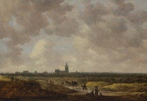 Vue de La Haye depuis le Nord-Ouest, 1647 - Jan Josephsz van Goyen