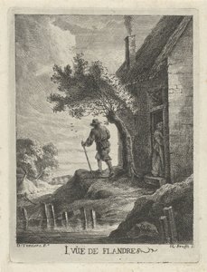 Maison de paysan au bord de l