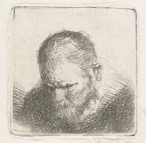 Homme avec barbe