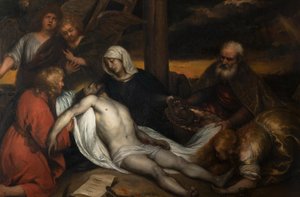 Lamentation sur le Christ - Jan Lievens
