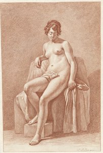 Femme nue assise - Jan Lodewijk Jonxis