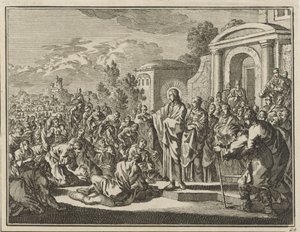 Le Christ guérit les malades - Jan Luyken