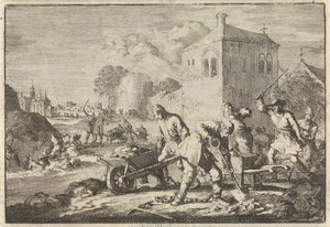 Pasteurs réformés en Hongrie condamnés aux travaux forcés, 1674 - Jan Luyken
