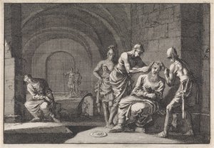Hyrkanus aux oreilles coupées en prison - Jan Luyken