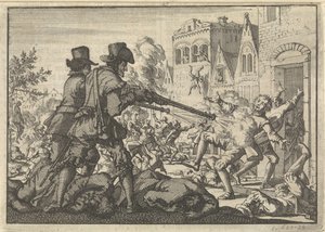 Massacre des réformés à Tirano, 1620 - Jan Luyken