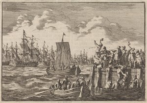 Guillaume III part avec la flotte pour l