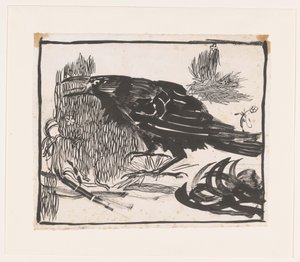 Corbeau criant