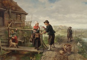 Allumant une pipe