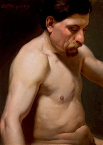 Polonais : Homme semi-nu