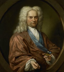 Portrait de David Leeuw (1682-1755), drapier mennonite - Jan Maurits Quinkhard