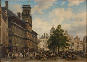 Le Grote Markt avec l