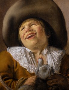 Jeune garcon griffe par un chat (detail) - Jan Miense Molenaer