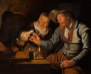 Les cinq sens : la vue - Jan Miense Molenaer