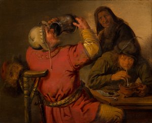 Les Cinq Sens : le goût, 1637