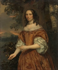 Maria de Witte Françoisd (née en 1616). Épouse de Johan van Beaumont - Jan Mijtens