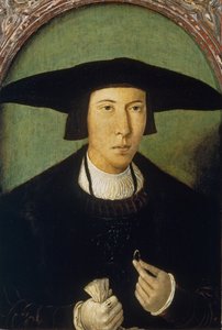 Portrait de jeune homme - Jan Mostaert