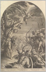 Martyr de Saint Sébastien, vers 1600 - Jan Muller