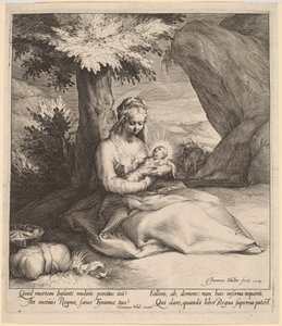 Repos pendant la fuite en Égypte - Jan Muller