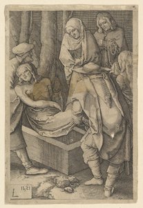 La Mise au tombeau, copie, 1521 - Jan Muller