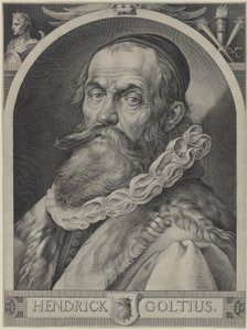 Portrait de Hendrick Goltzius - Jan Muller, Hendrick Goltzius