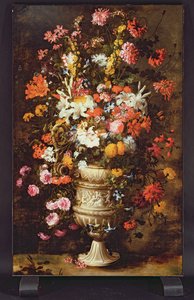 Fleurs dans un vase orné - Jan Peeter Brueghel