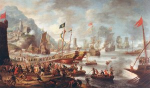 La Bataille de Lépante : La Victoire, 1671 - Jan Peeters the Elder
