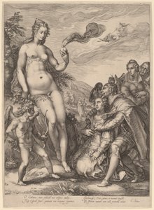 Le Culte de Vénus - Jan Pietersz Saenredam, after Hendrik Goltzius