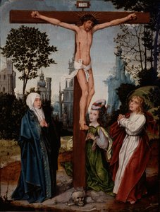 Crucifixion, vers 1510-15 (huile sur panneau) - Jan Provoost
