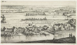 Village au bord d