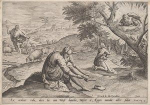 Dieu apparaissant à Moïse