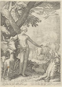Adam nomme les animaux