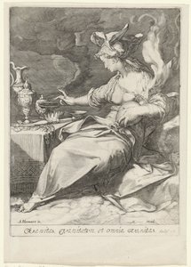 Allégorie de la vanité (Vanitas) - Jan Saenredam