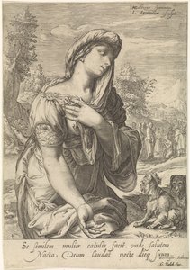 La femme cananéenne - Jan Saenredam