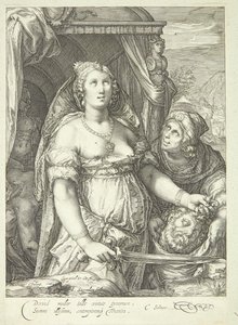 Judith avec la tête d