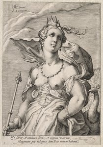 Junon - Jan Saenredam