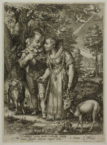 Printemps, des Quatre Saisons - Jan Saenredam
