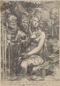 Suzanne et les vieillards - Jan Saenredam