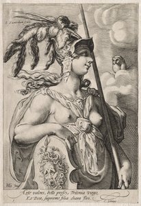 Trois déesses - Jan Saenredam