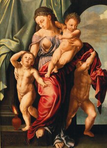 Latin : Caritas Romana - Jan Sanders van Hemessen