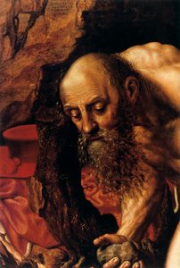 Saint Jérôme (détail) - Jan Sanders van Hemessen