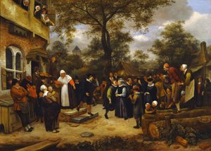 Mariages dans les villages - Jan Steen