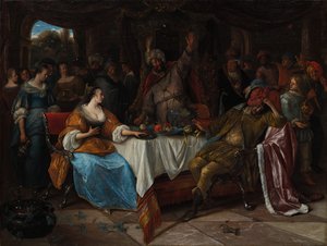 Esther, Assuérus et Haman